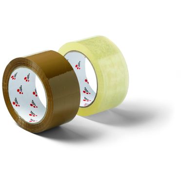 Schuller BOX TAPE Taśma pakowa z PP 48 mm x 66 m transparentna