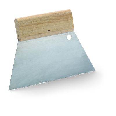 Schuller KARO Szpachla do klejów ząbkowana nierdzewna 180 mm A2