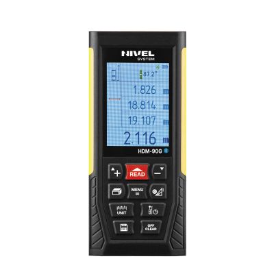 Nivel System HDM-90G Dalmierz laserowy z zieloną wiązką Bluetooth 90 m