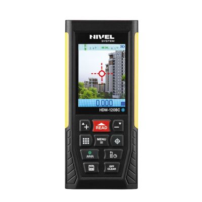 Nivel System HDM-120BC Dalmierz laserowy z czerwoną wiązką i kamerą Bluetooth 120 m
