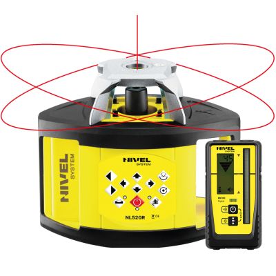 Nivel System NL520R Digital Niwelator laserowy czerwony