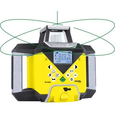 Nivel System NL740G Digital Niwelator laserowy zielony z autowpasowaniem