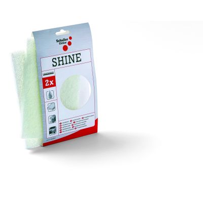 Schuller SHINE WHITE Włóknina polerska 230 x 150 mm P0 biała 2 szt