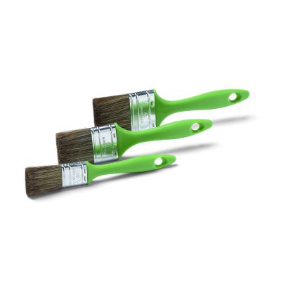 Schuller TIMBER M SET Zestaw pędzli płaskich 3 szt