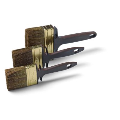 Schuller TIMBER FS PRO SET Zestaw pędzli płaskich do drewna 3 szt