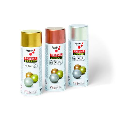 Schuller PRISMA EFFECT METALLIC PRO Spray dekoracyjny 400 ml srebrny