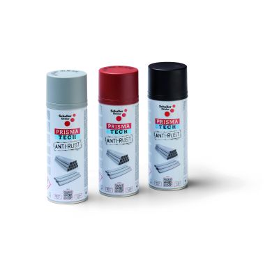 Schuller PRISMA TECH ANTI RUST Spray antykorozyjny 400 ml czerwono-brunatny