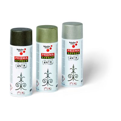 Schuller PRISMA EFFECT ANTIK Dekoracyjny lakier w sprayu 400 ml czarny