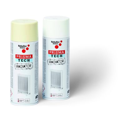 Schuller PRISMA TECH RADIATOR Lakier w sprayu termoodporny 400 ml kremowobiały