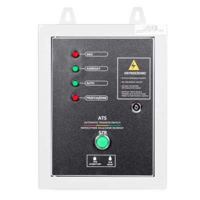 Samoczynne załączanie rezerwy ATS/SZR do agregatu Cedrus KD1100F, KD195FC
