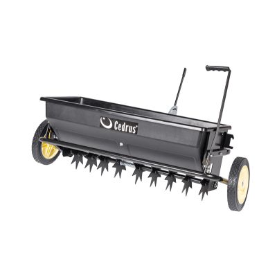 Cedrus Aerator z siewnikiem do traktorków 81 cm 43 L
