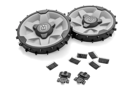 Zestaw terenowy, koła z głębokim bieżnikiem, szczotki do kół do modeli 320 i 330X