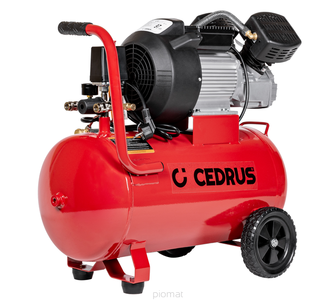 Cedrus KM50-2T Kompresor tłokowy elektryczny