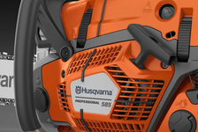 Husqvarna 585 Pilarka spalinowa łańcuchowa 970493030 970 49 30‑30 widoczność linii kierunku obalania