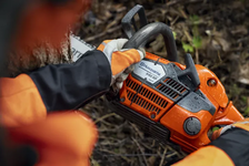 Husqvarna 540 XP Mark III Pilarka spalinowa łańcuchowa 970518114 970 51 81‑14 widoczność linii kierunku obalania