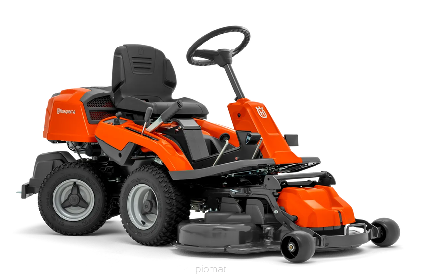 Husqvarna R 214C Rider spalinowy 970519401 970 51 94‑01 z urządzeniem tnącym Combi 94 cm z możliwością wyboru funkcji mulczowania BioClip i tylnego wyrzutu